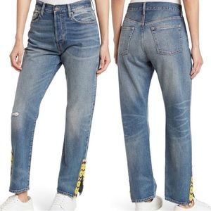 NWT Polo Ralph Lauren Callen High Waist Western Beaded Jeans Women’s 27